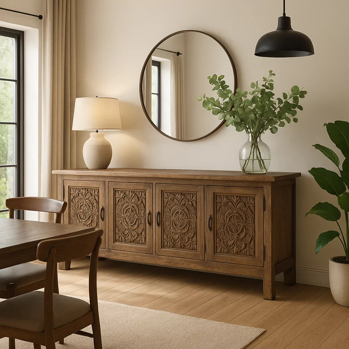 Best Rustic Wooden Sideboards for Dining Rooms