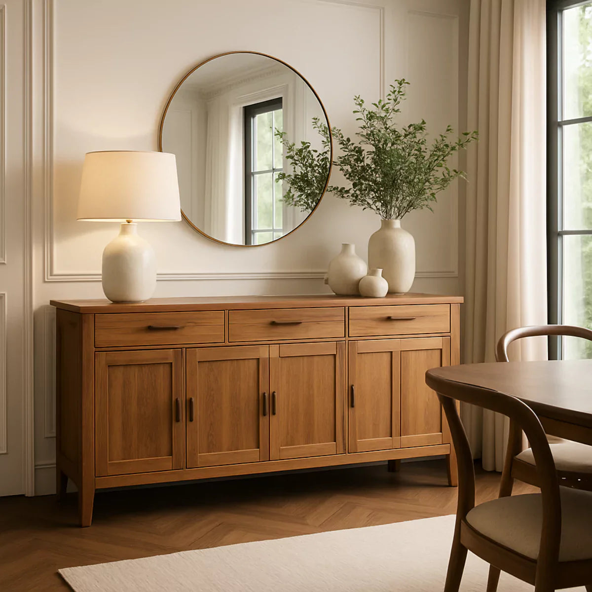 Creative Ways to Use a Wooden Sideboard in Every Room