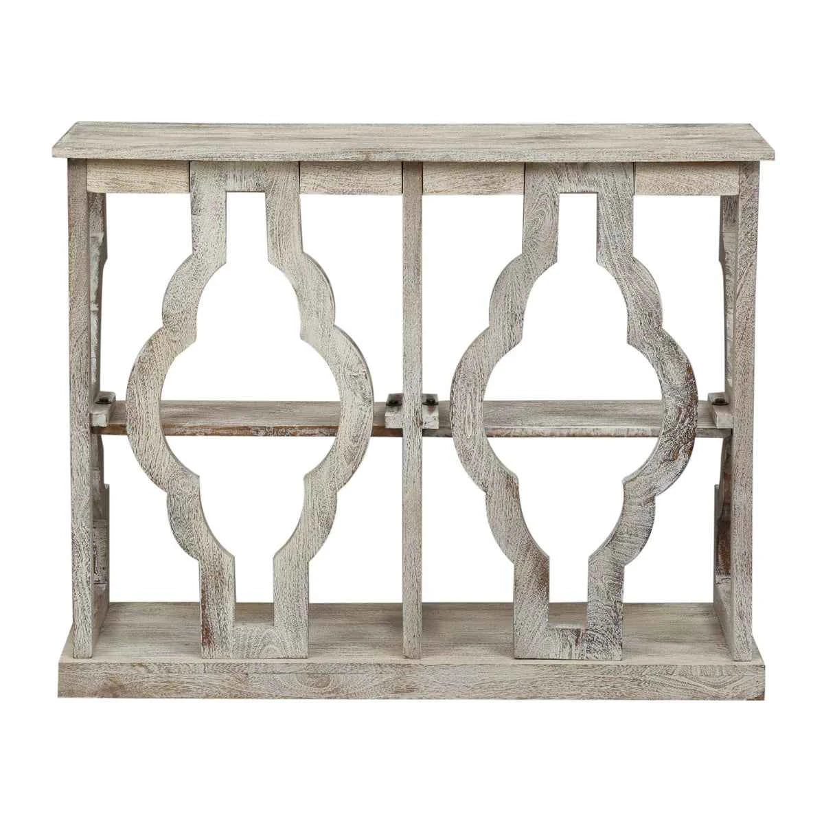 Astoria Rustic Open Console Table