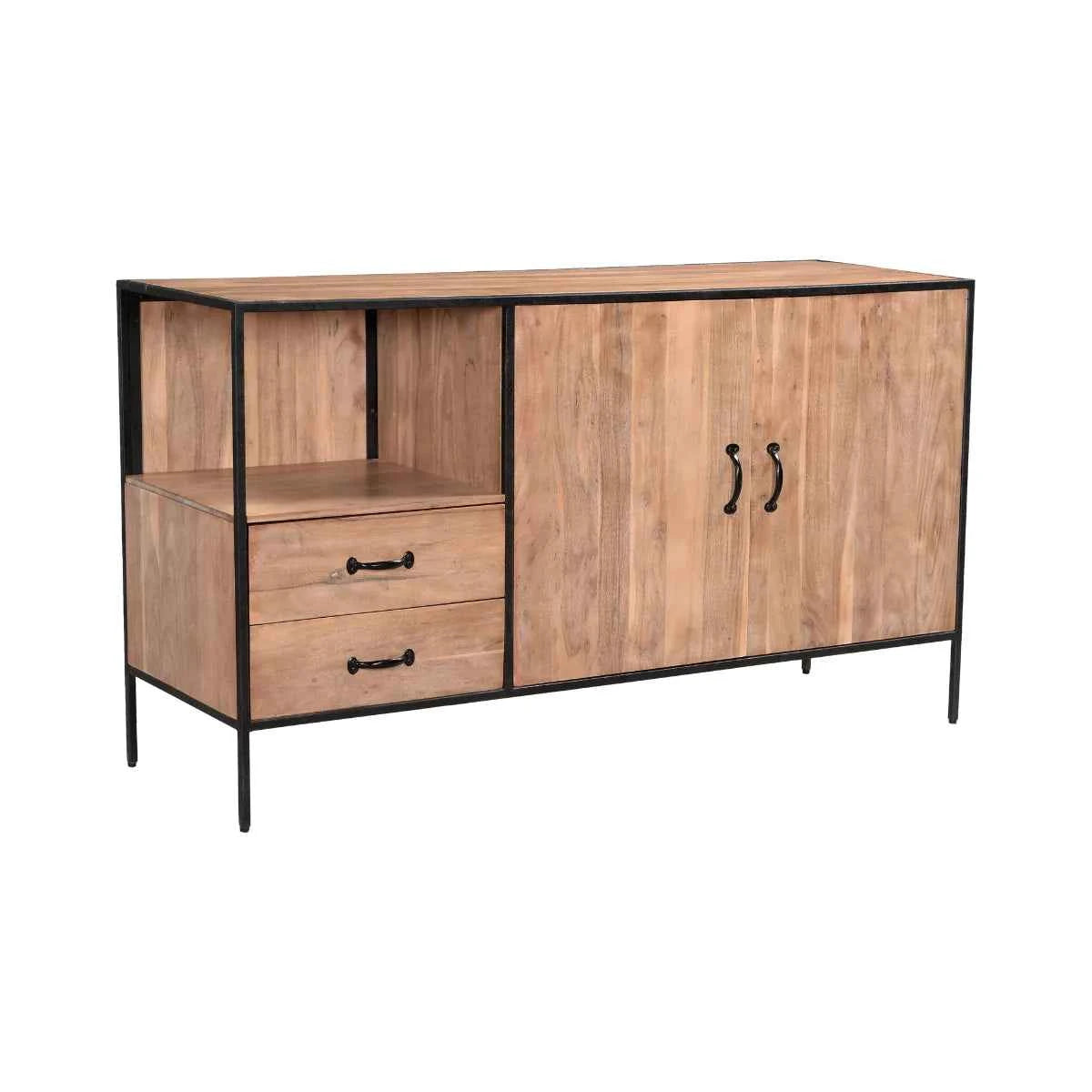 Briventa Rustic Wooden Sideboard