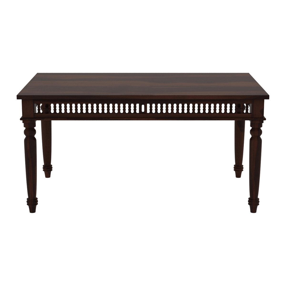 Noxen Traditional Solid Carved Wood Dining Set with Bench