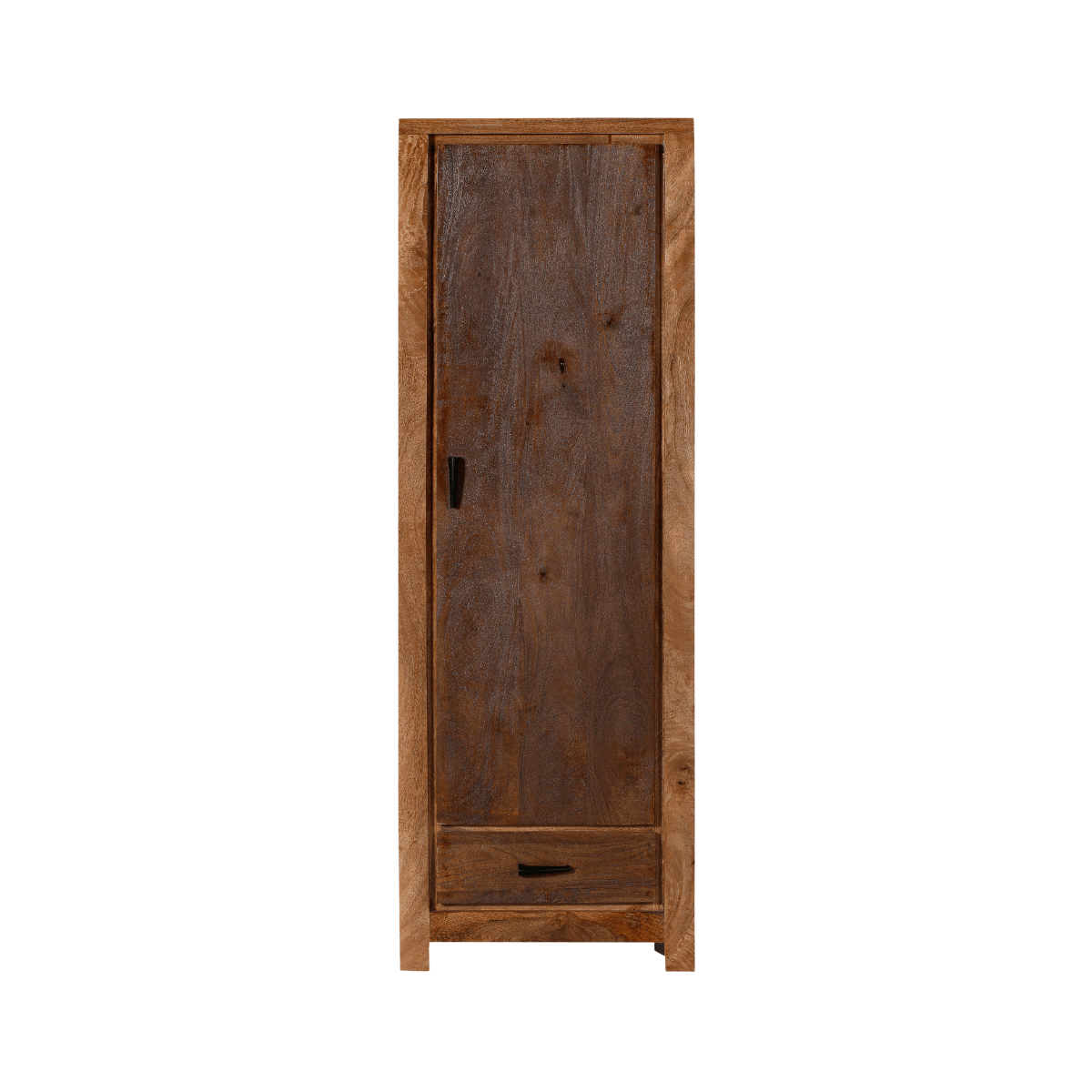 Orvencia Solid Wood Tall Narrow Wardrobe