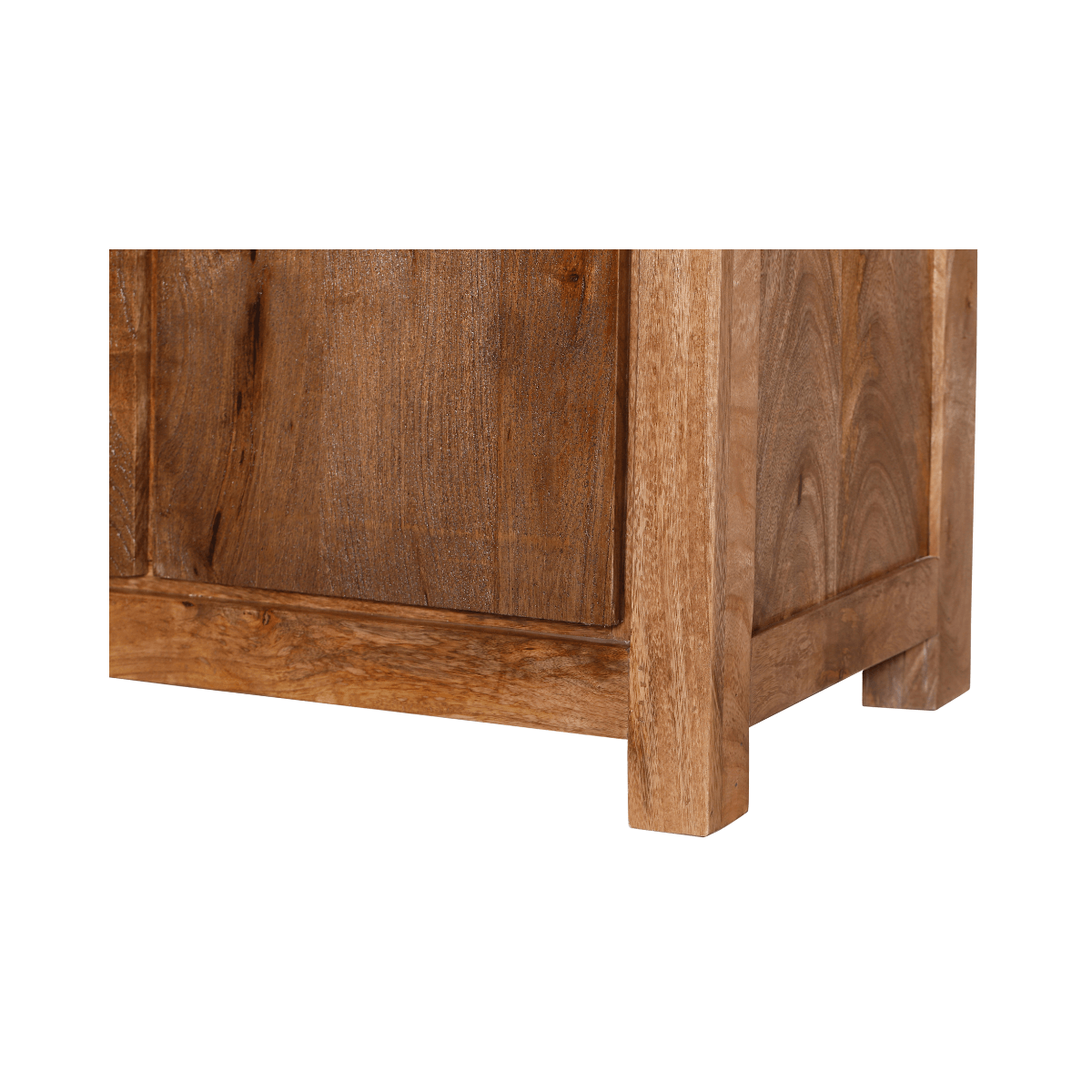 Orvencia Solid Wood Tall Narrow Wardrobe