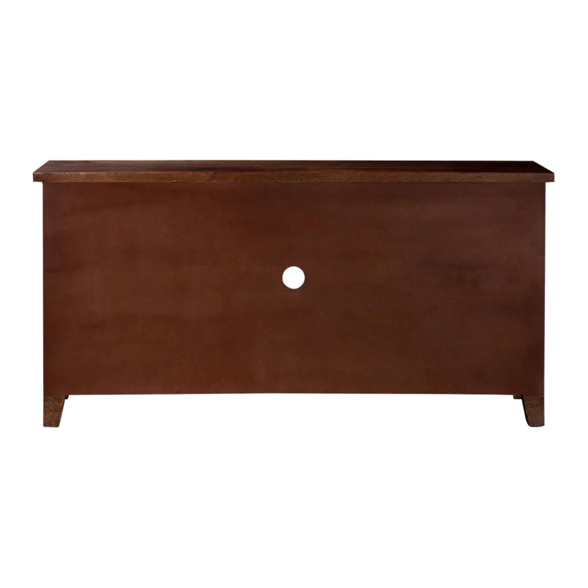 Sedona Rustic Solid Wood TV Cabinet in Teak Finish