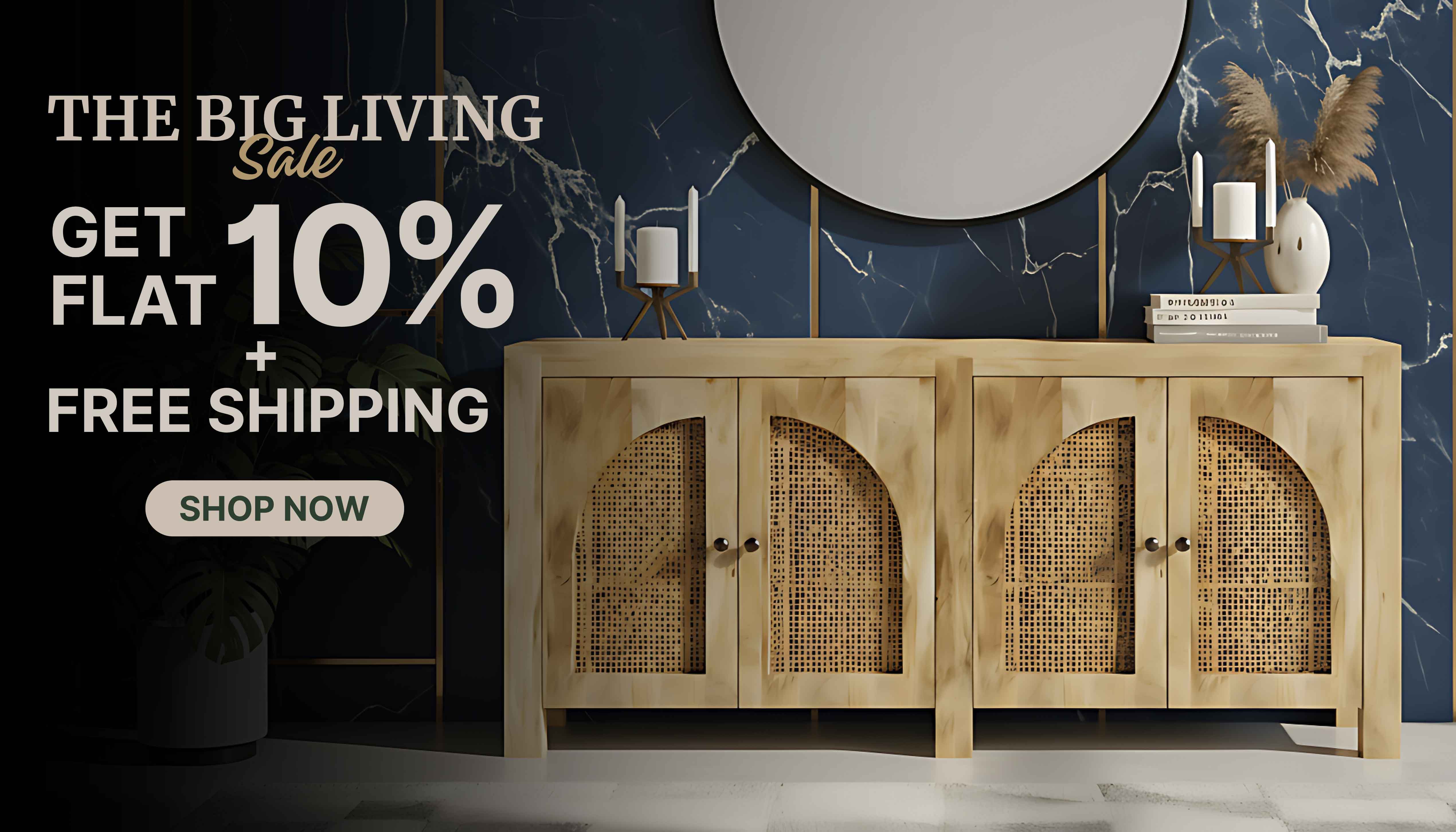 The Big Living Sale on Solid Wood Furniture