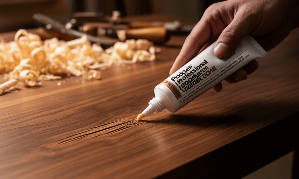 How do you remove scratches from wood?
