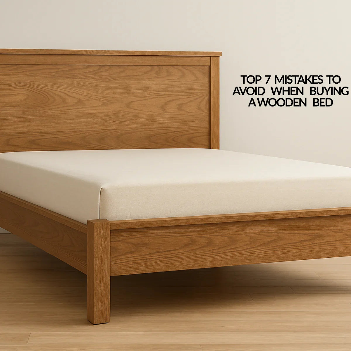 Top 7 Mistakes to Avoid When Buying a Wooden Bed