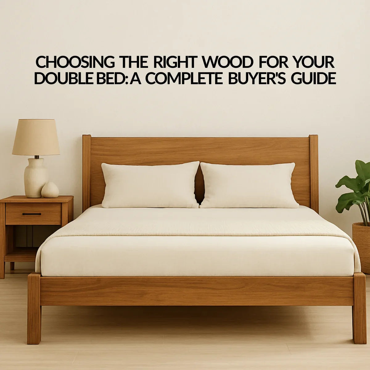 Choosing the Right Wood for Your Double Bed: A Complete Buyer’s Guide