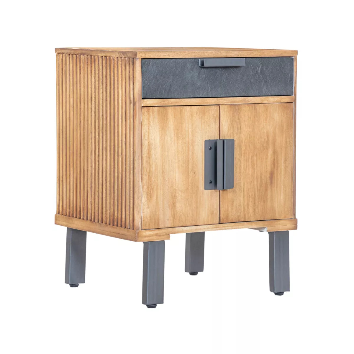 Mirevana Two-Tone Modern Bedside Table
