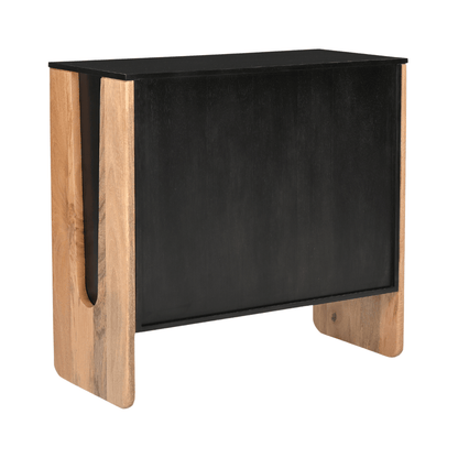 Crestora Modern Two-Tone 4 Drawer Chest