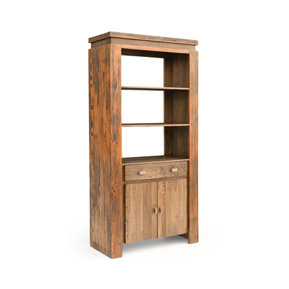 Evorence Solid Wood Traditional Bookcase