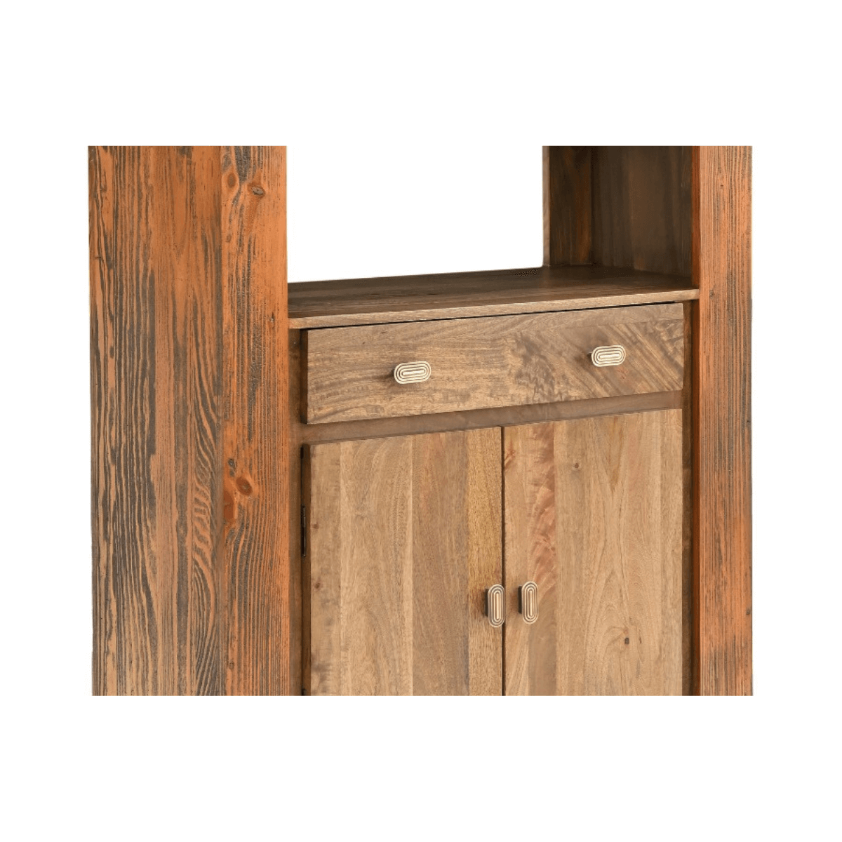 Evorence Solid Wood Traditional Bookcase