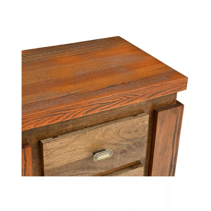 Evorence Traditional 3 Drawers Nightstand