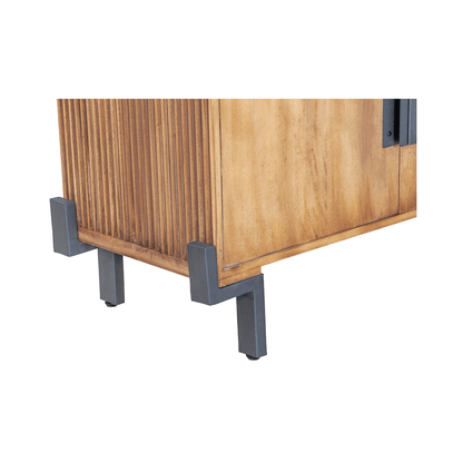 Mirevana Modern Solid Wood Bookcase