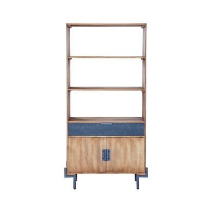 Mirevana Modern Solid Wood Bookcase