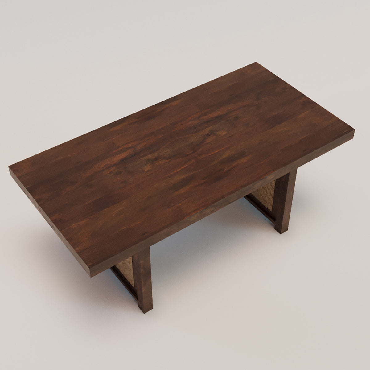 Newcastle Rattan Legs Dining Table