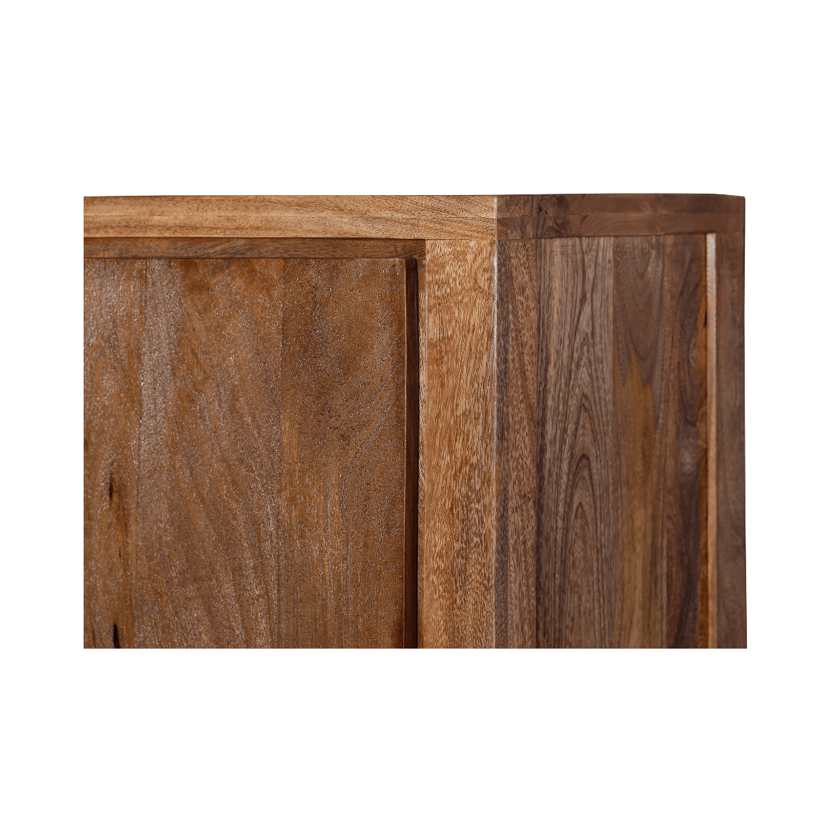 Orvencia Solid Wood Tall Narrow Wardrobe