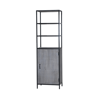 Ovela Rusitc Tall Narrow Shelving Unit