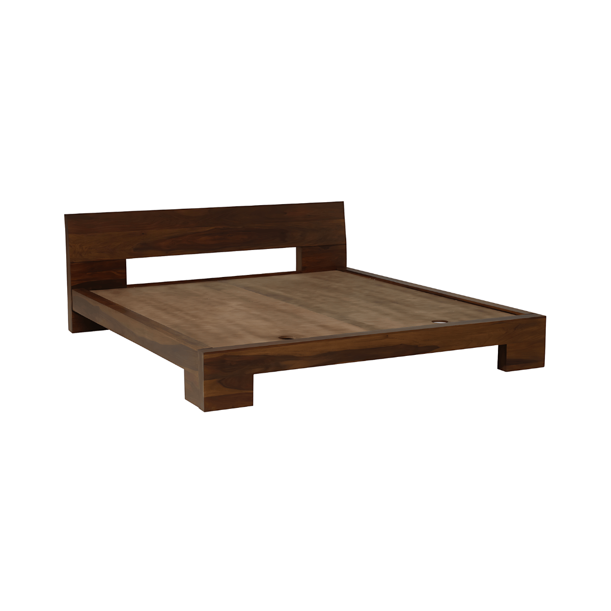 Blue Ridge Solid Wood Platform Bed - Oak & Loom