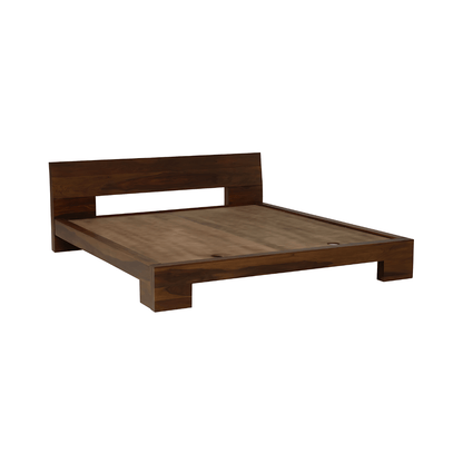Blue Ridge Solid Wood Platform Bed - Oak & Loom