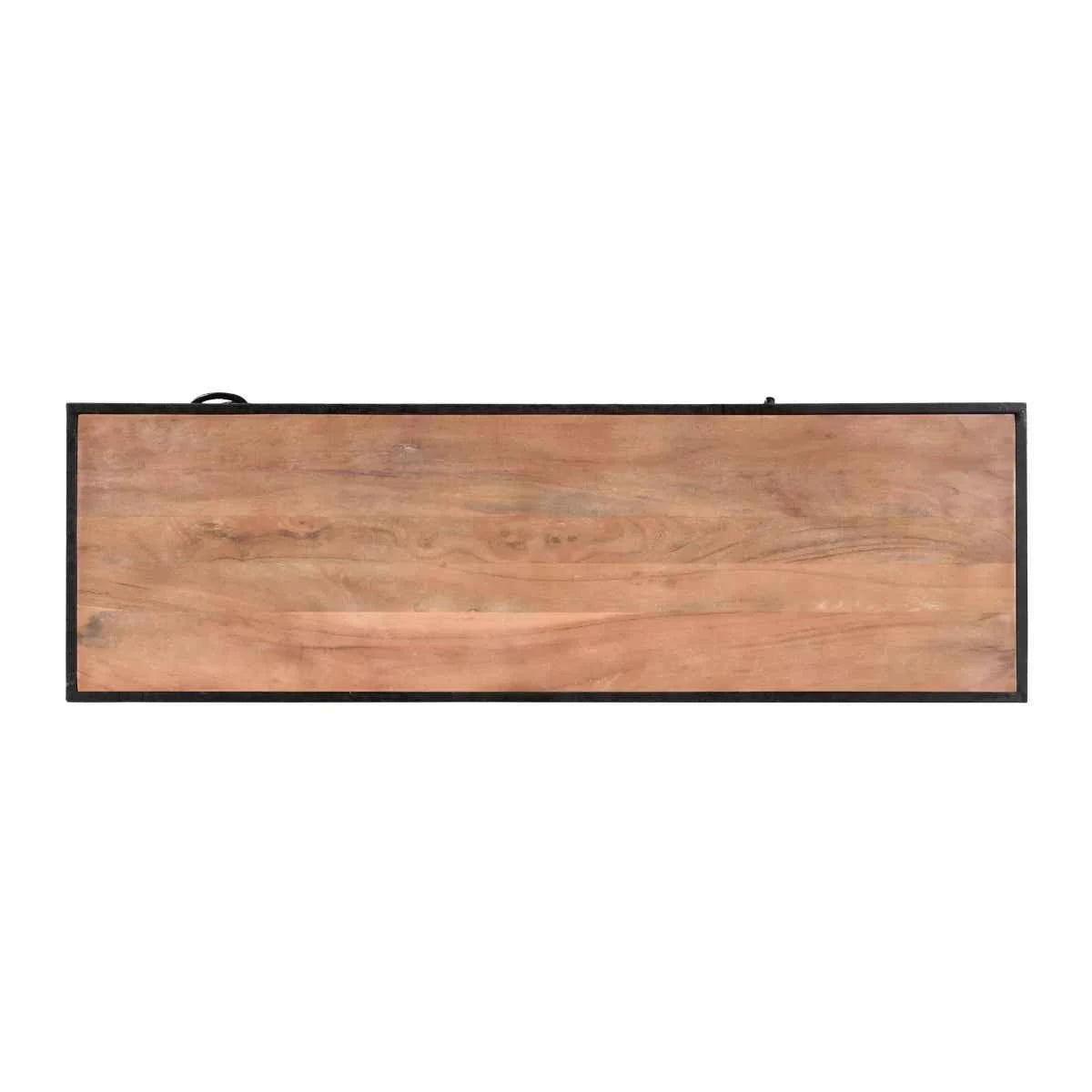 Briventa Solid Wood Rustic TV Unit with Storage