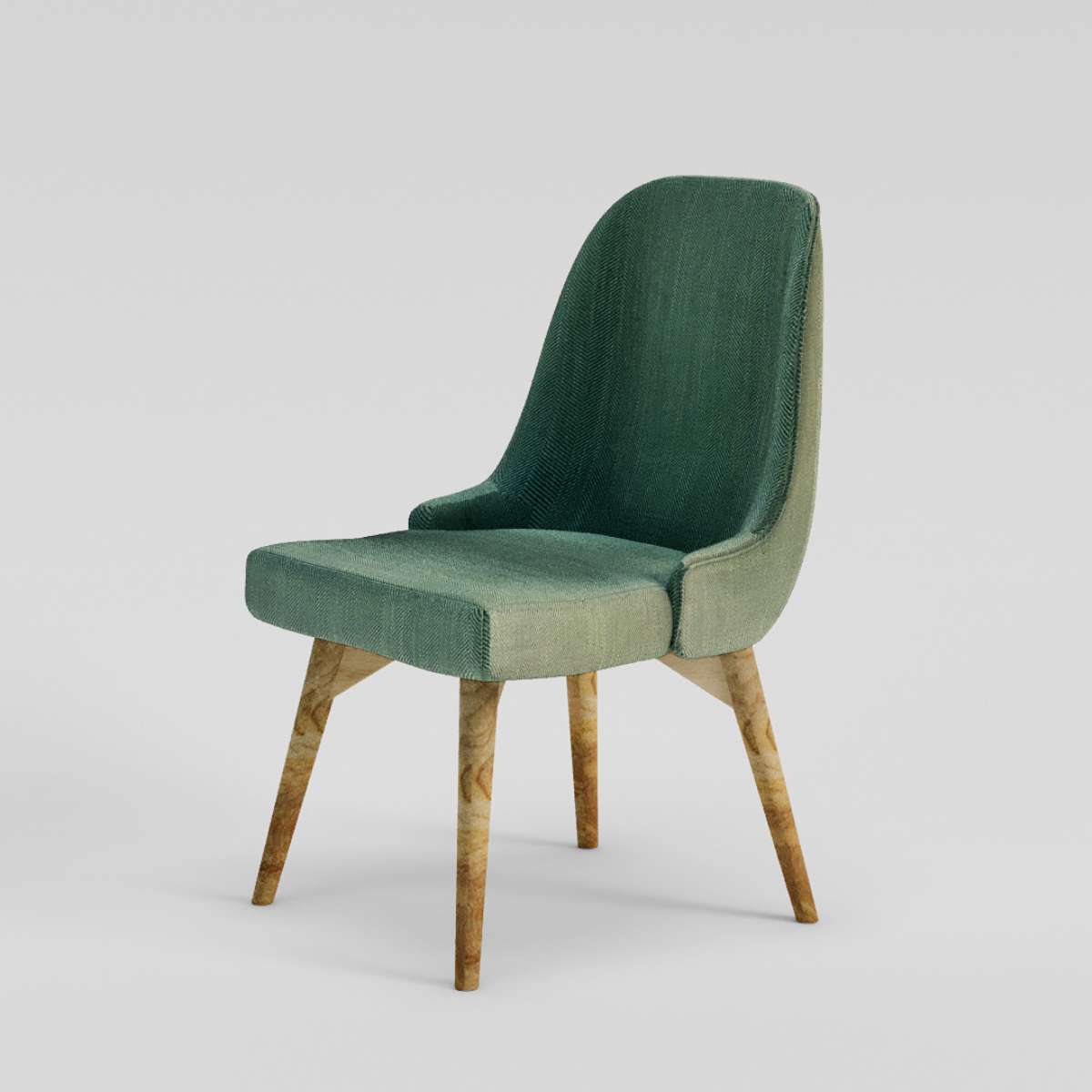 Coraopolis Modern Upholstered Dining Chair - Oak & Loom