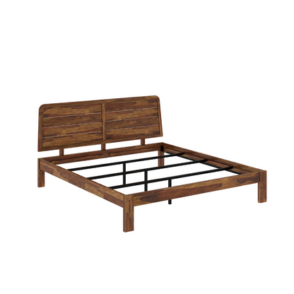 Georgetown Solid Wood Platform Bed - Oak & Loom