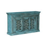 Manhattan Rustic Handcarved Sideboard – view 4 | Oak & Loom Solid Wood Furniture