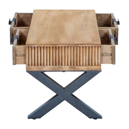 Mirevana Wooden 4 Drawer Coffee Table