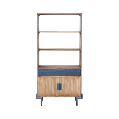 Mirevana Modern Solid Wood Bookcase