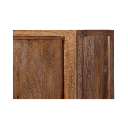 Orvencia Solid Wood Tall Narrow Wardrobe