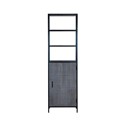 Ovela Rusitc Tall Narrow Shelving Unit